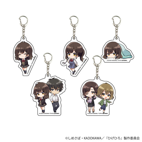 『ひげを剃る。そして女子高生を拾う。』アクリルキーホルダー 01/BOX(全5種)(ミニキャライラスト)